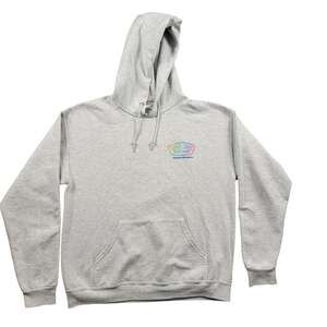 Ron Jon Surf Shop Clearwater Beach Florida Hoodie Mens Large Gray Jerzees